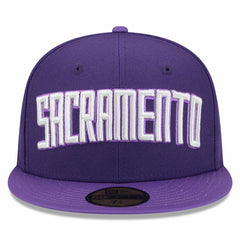 New Era - Sacramento Kings 2025/26 City Edition Alternate 59FIFTY Fitted Hat - Purple