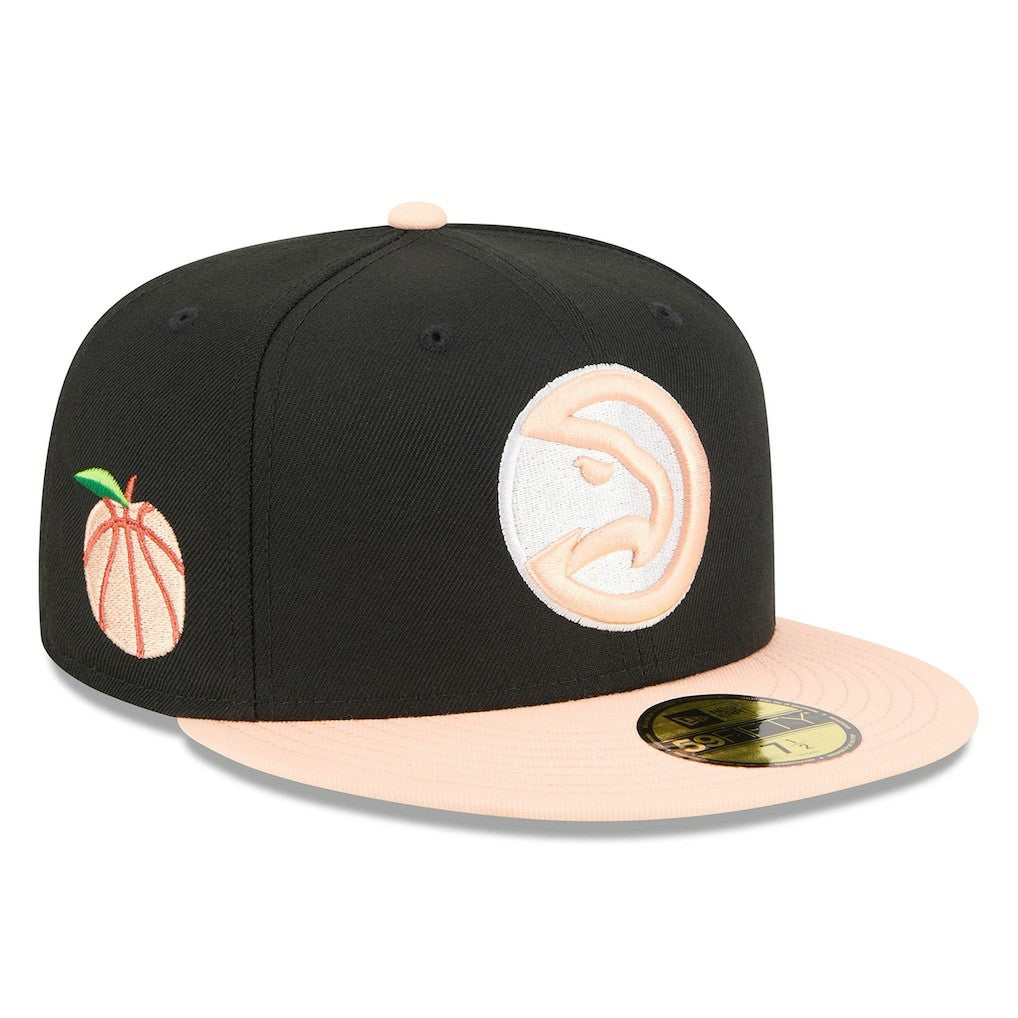 New Era - Atlanta Hawks 2025/26 City Edition Alternate 59FIFTY Fitted Hat - Black