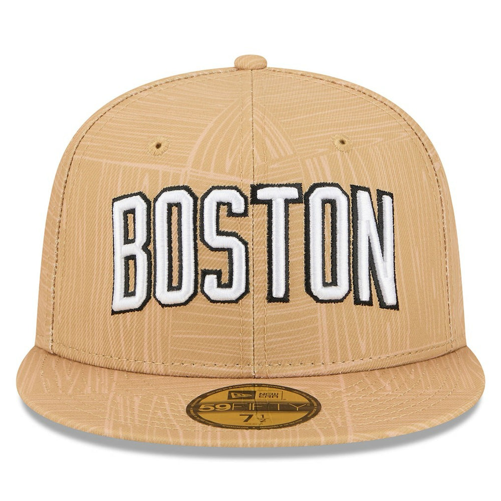 New Era - Boston Celtics 2025/26 City Edition Alternate 59FIFTY Fitted Hat - Gold