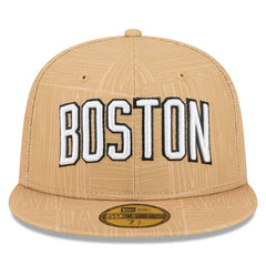 New Era - Boston Celtics 2025/26 City Edition Alternate 59FIFTY Fitted Hat - Gold