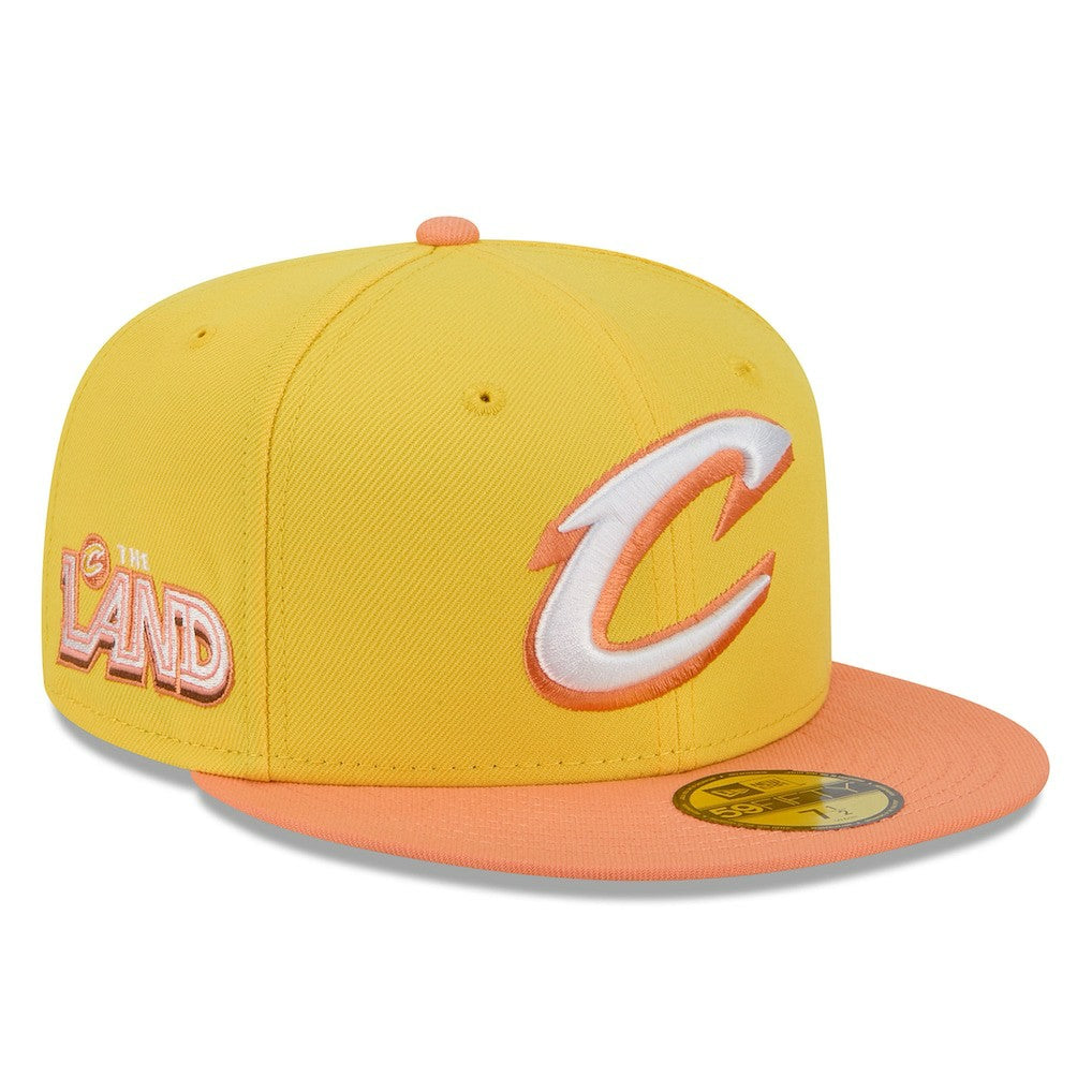 New Era - Cleveland Cavaliers 2025/26 City Edition Alternate 59FIFTY Fitted Hat - Gold