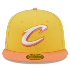 New Era - Cleveland Cavaliers 2025/26 City Edition Alternate 59FIFTY Fitted Hat - Gold