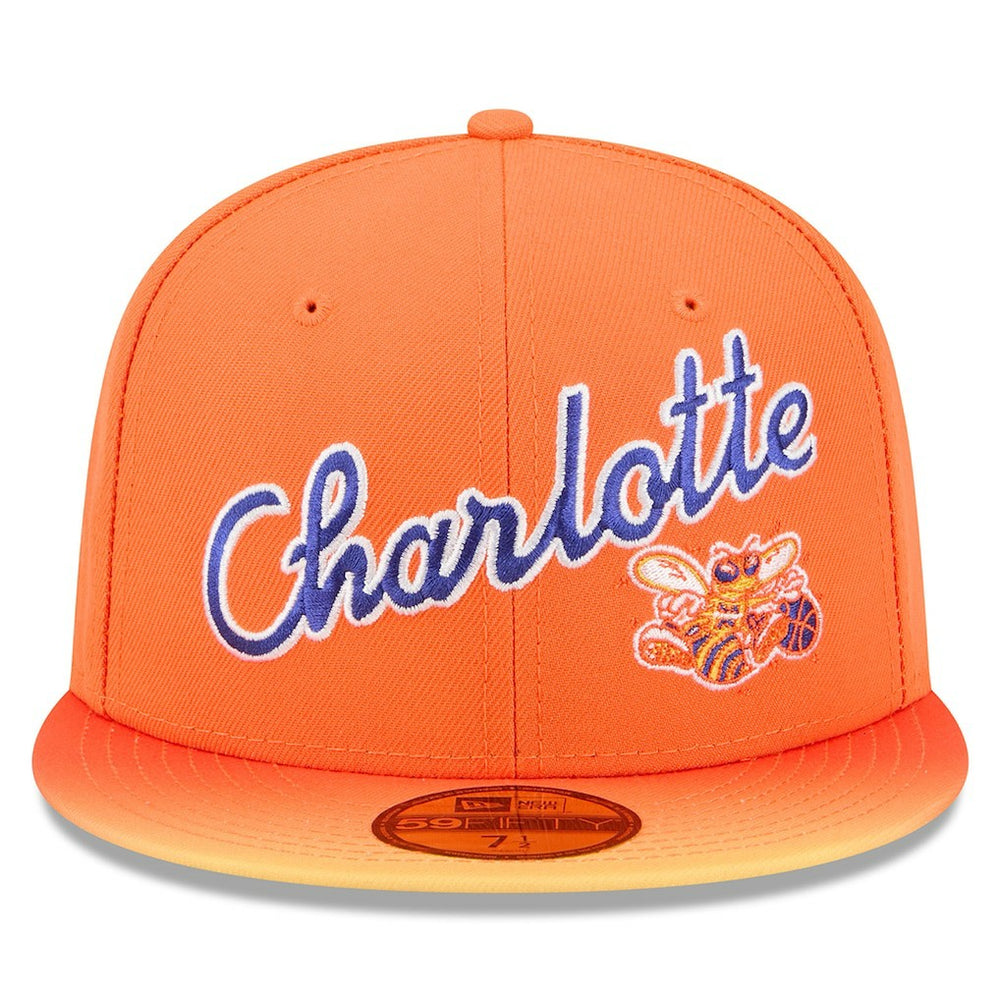 New Era - Charlotte Hornets 2025/26 City Edition Alternate 59FIFTY Fitted Hat - Orange