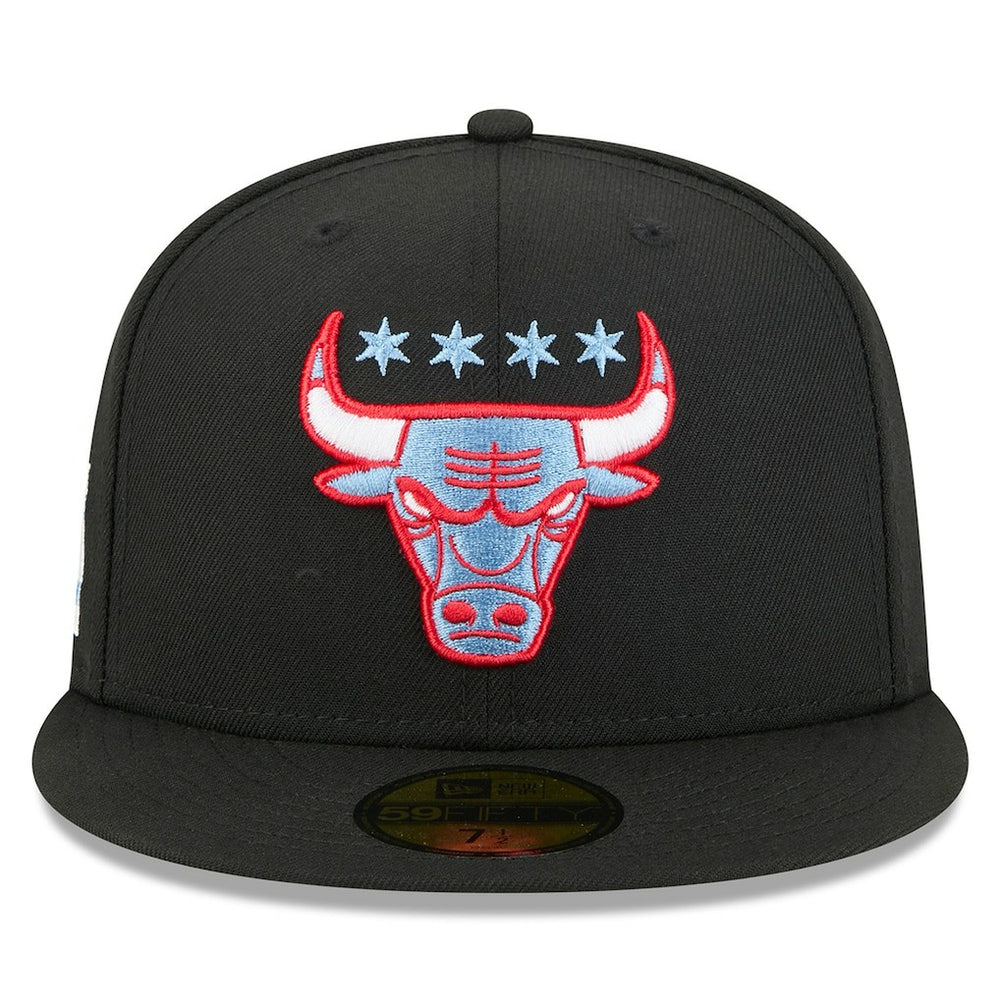 New Era - Chicago Bulls 2025/26 City Edition Alternate 59FIFTY Fitted Hat - Black