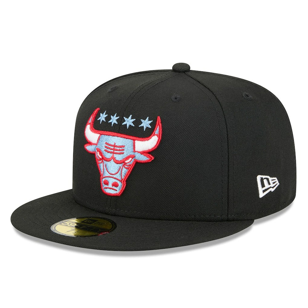 New Era - Chicago Bulls 2025/26 City Edition Alternate 59FIFTY Fitted Hat - Black