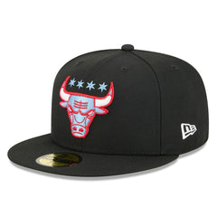 New Era - Chicago Bulls 2025/26 City Edition Alternate 59FIFTY Fitted Hat - Black