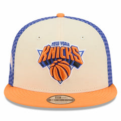 New Era - New York Knicks 2025/26 City Edition Alternate 9FIFTY Snapback Hat - Cream