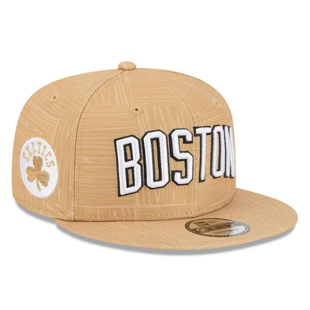 New Era - Boston Celtics 2025/26 City Edition Alternate 9FIFTY Snapback Hat - Gold