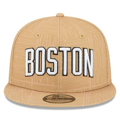 New Era - Boston Celtics 2025/26 City Edition Alternate 9FIFTY Snapback Hat - Gold
