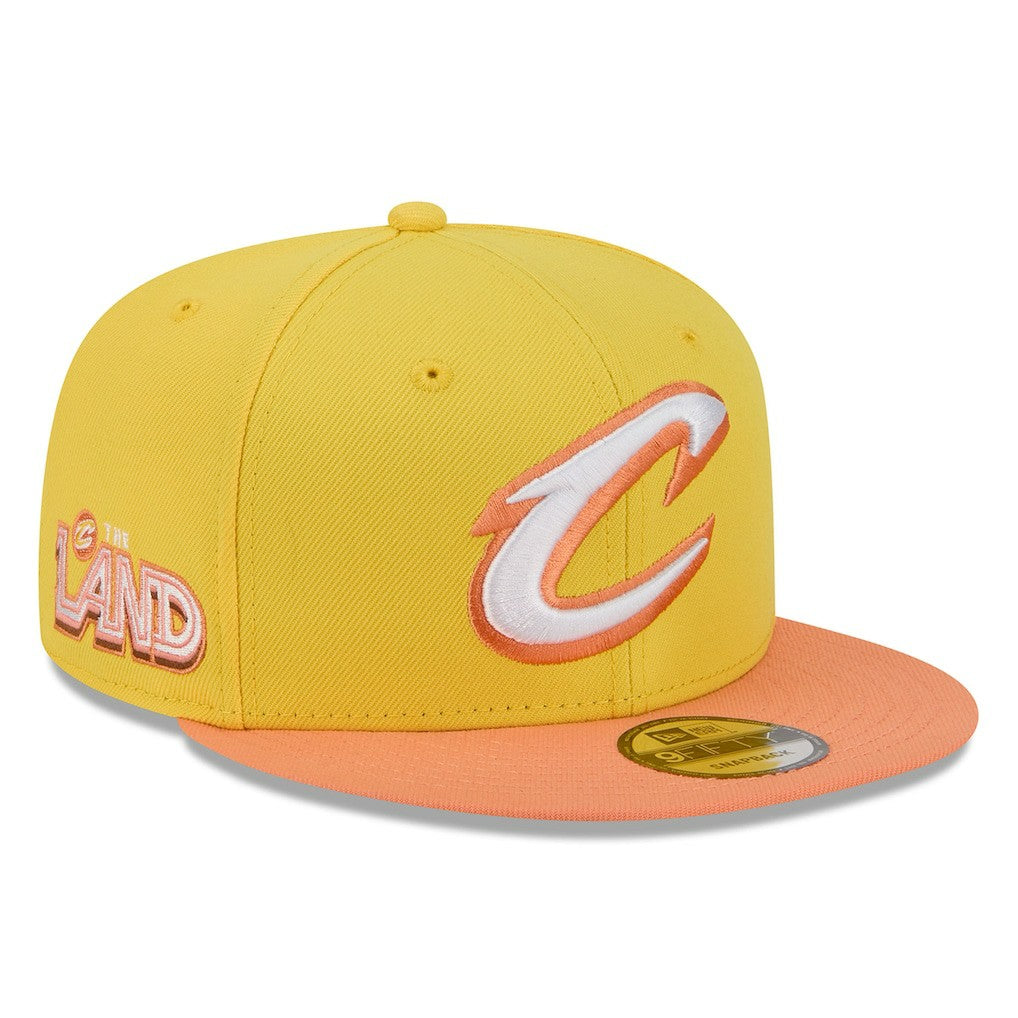 New Era - Cleveland Cavaliers 2025/26 City Edition Alternate 9FIFTY Snapback Hat - Gold