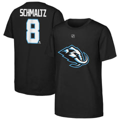 Nick Schmaltz Utah Mammoth - Outerstuff Name & Number T-Shirt Black
