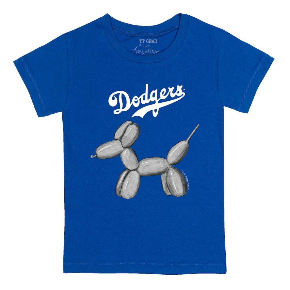 Los Angeles Dodgers Tiny Turnip Youth Balloon Dog T-Shirt On Sale