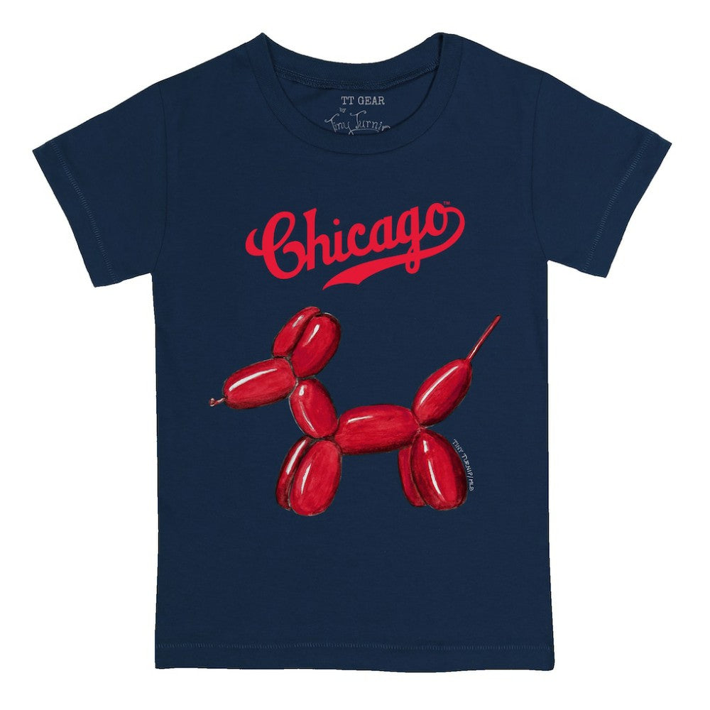 Chicago Cubs Tiny Turnip Youth Balloon Dog T-Shirt for sale