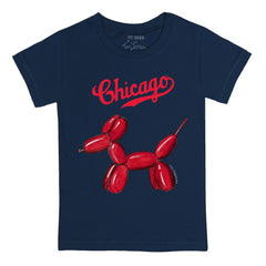 Chicago Cubs Tiny Turnip Youth Balloon Dog T-Shirt for sale
