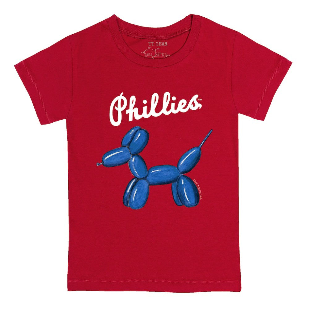 Philadelphia Phillies Tiny Turnip Youth Balloon Dog T-Shirt Sale