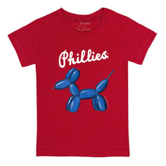 Philadelphia Phillies Tiny Turnip Youth Balloon Dog T-Shirt Sale