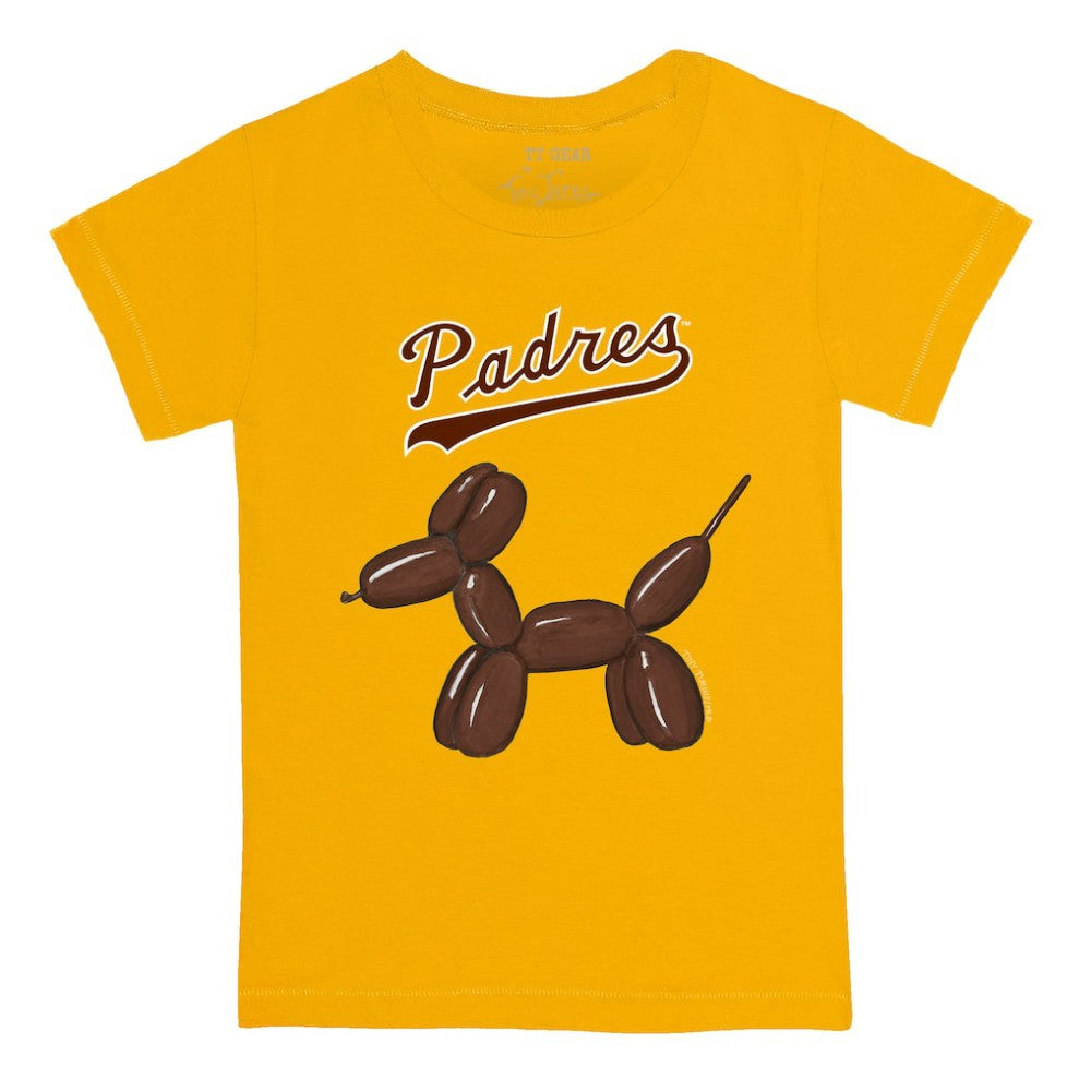 San Diego Padres Tiny Turnip Youth Balloon Dog T-Shirt On Sale
