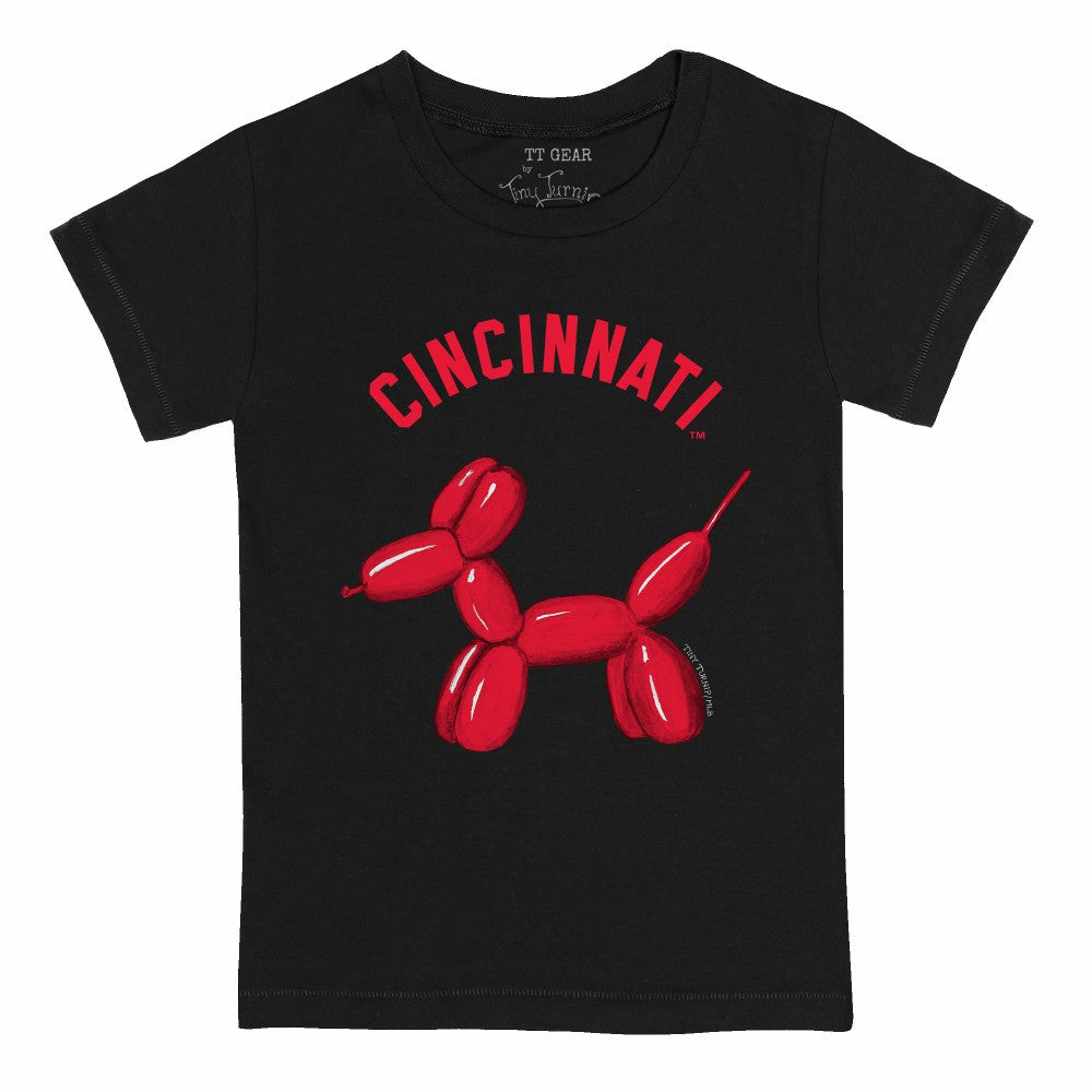 Cincinnati Reds Tiny Turnip Youth Balloon Dog T-Shirt for sale