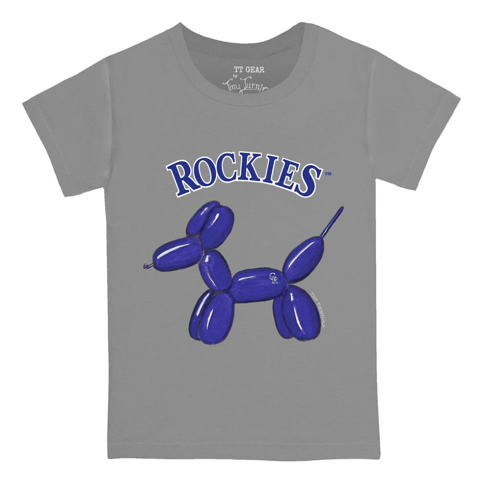 Colorado Rockies Tiny Turnip Youth Balloon Dog T-Shirt for sale
