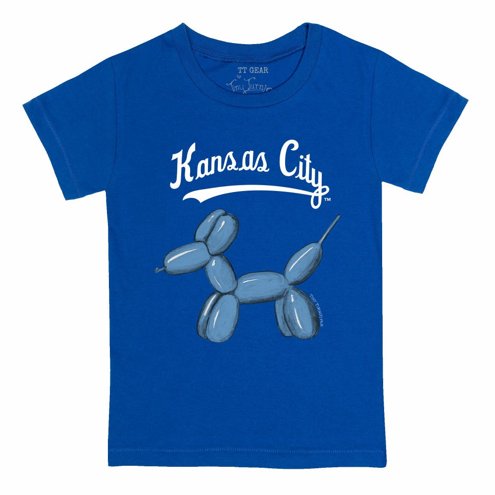 Kansas City Royals Tiny Turnip Youth Balloon Dog T-Shirt Sale