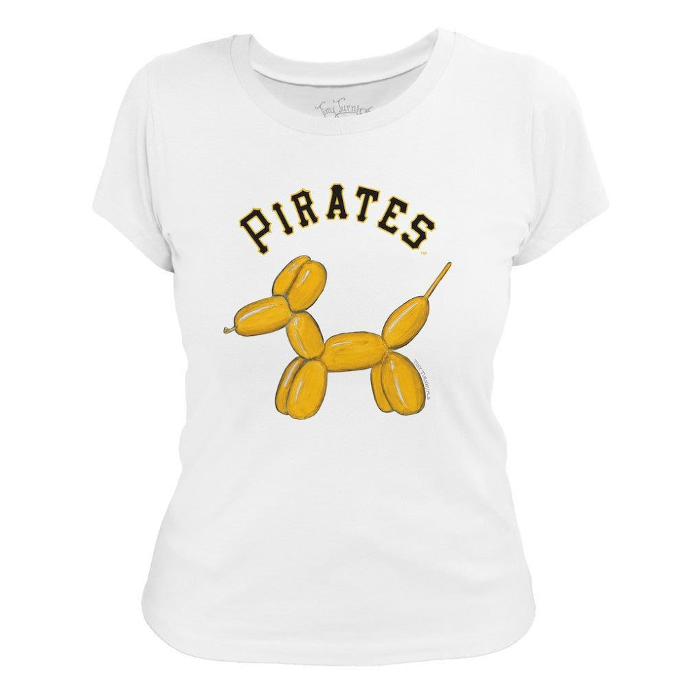 Pittsburgh Pirates Tiny Turnip Women's Balloon Dog T-Shirt Sale