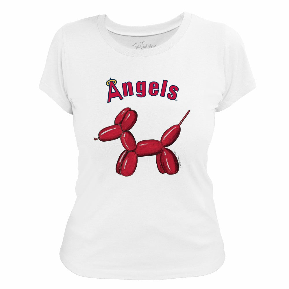 Los Angeles Angels Tiny Turnip Women's Balloon Dog T-Shirt discount