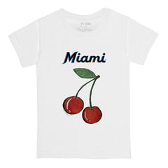Miami Marlins Tiny Turnip  Youth Cherries T-Shirt Clearance