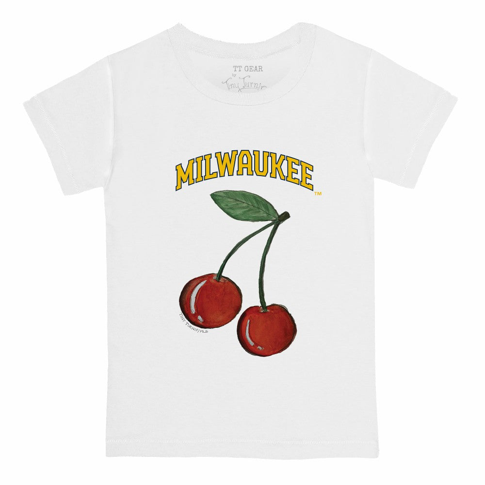 Milwaukee Brewers Tiny Turnip  Youth Cherries T-Shirt discount