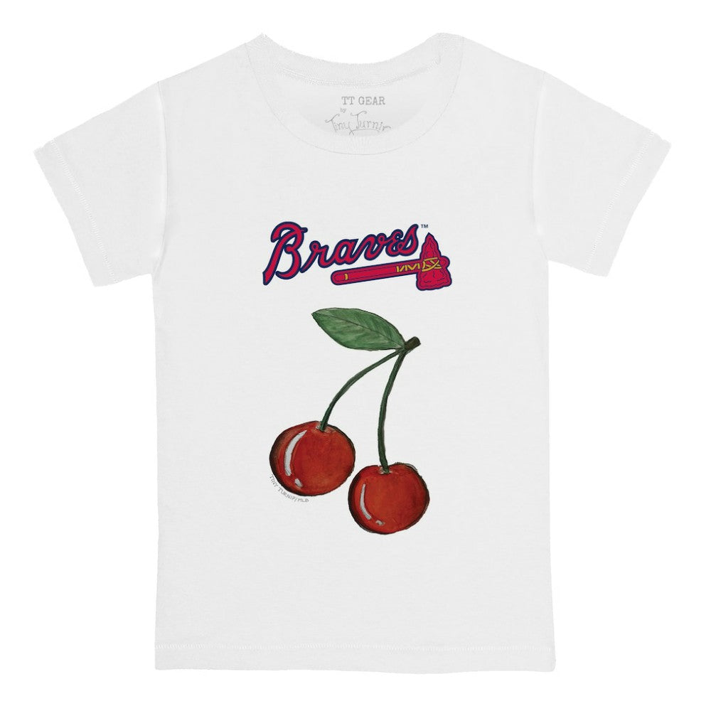 Atlanta Braves Tiny Turnip  Youth Cherries T-Shirt Lifestyle