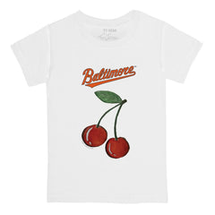 Baltimore Orioles Tiny Turnip  Youth Cherries T-Shirt Sale