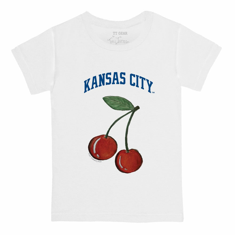 Kansas City Royals Tiny Turnip  Youth Cherries T-Shirt On Sale