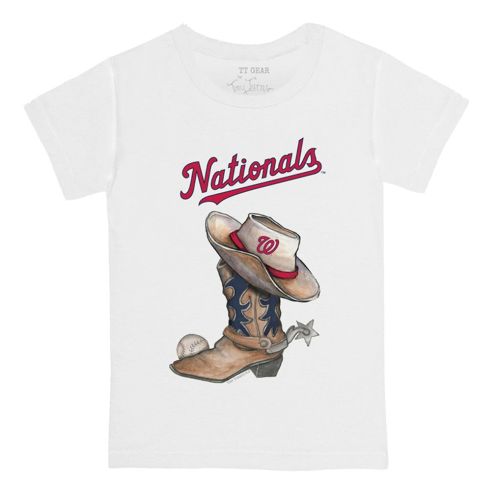 Washington Nationals Tiny Turnip Youth Cowboy Boot T-Shirt Clearance