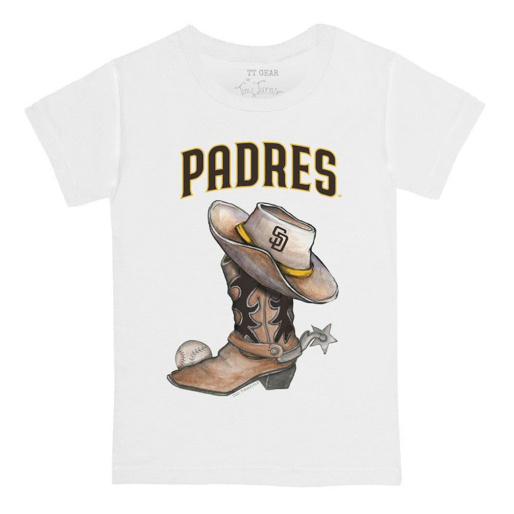 San Diego Padres Tiny Turnip Youth Cowboy Boot T-Shirt Near Me