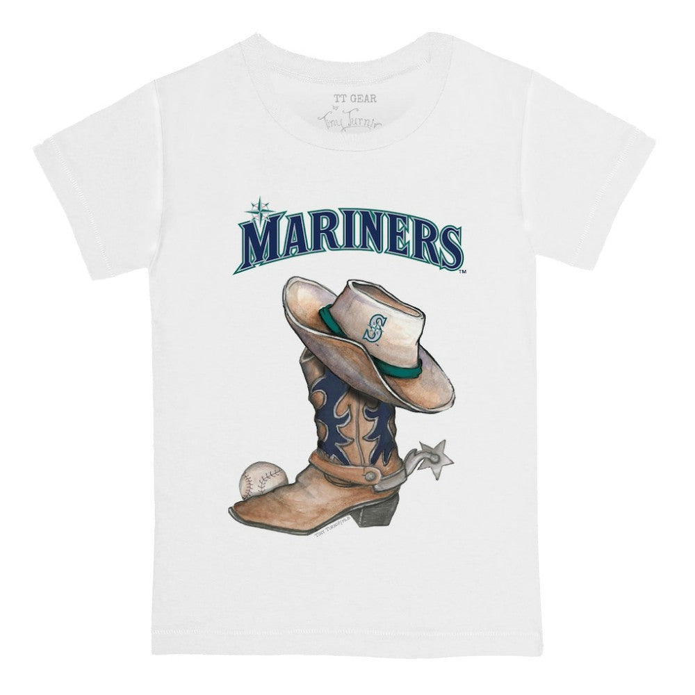 Seattle Mariners Tiny Turnip Youth Cowboy Boot T-Shirt Sale