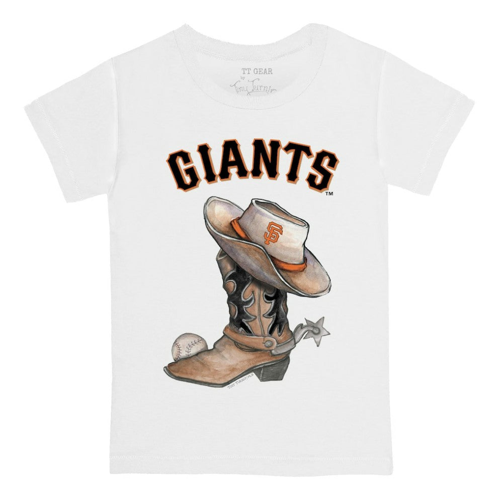 San Francisco Giants Tiny Turnip Youth Cowboy Boot T-Shirt On Sale