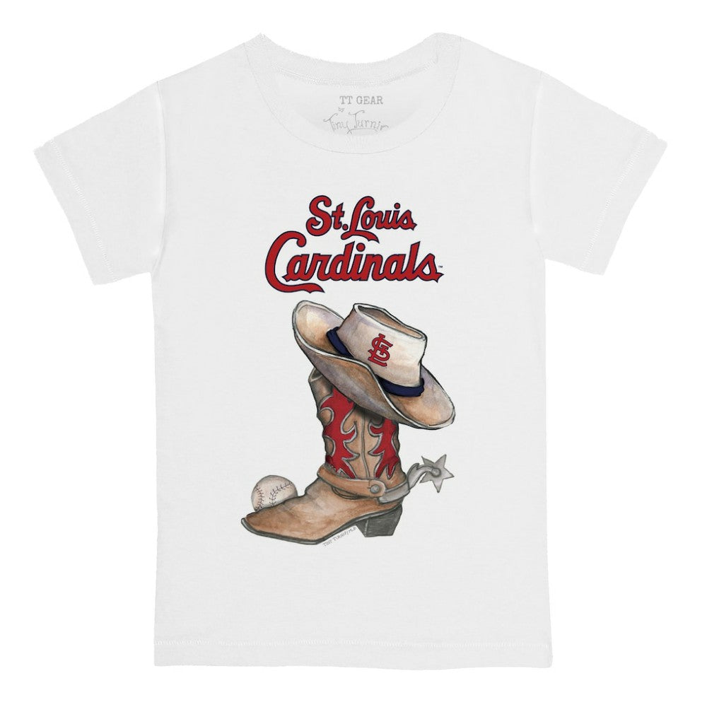St. Louis Cardinals Tiny Turnip Youth Cowboy Boot T-Shirt Online