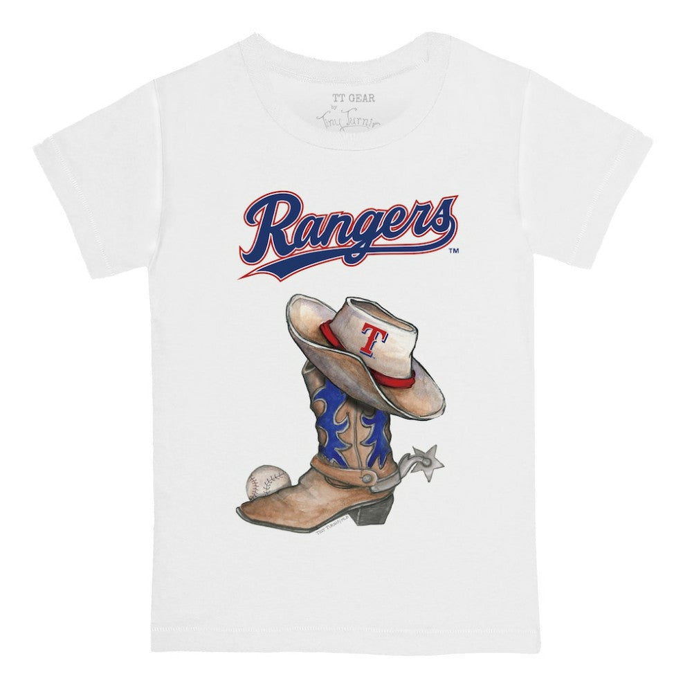 Texas Rangers Tiny Turnip Youth Cowboy Boot T-Shirt discount