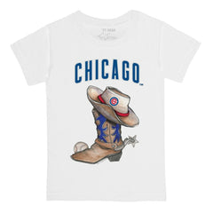 Chicago Cubs Tiny Turnip Youth Cowboy Boot T-Shirt Online