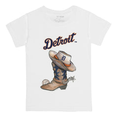 Detroit Tigers Tiny Turnip Youth Cowboy Boot T-Shirt On Sale