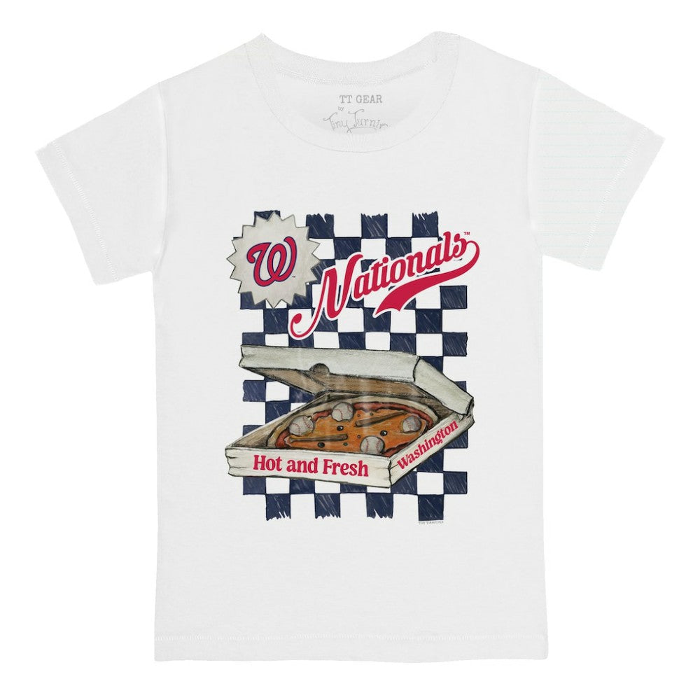 Washington Nationals Tiny Turnip Youth Pizza T-Shirt discount
