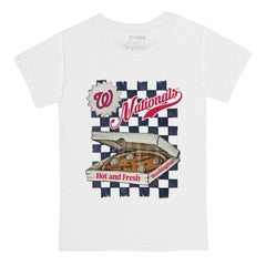 Washington Nationals Tiny Turnip Youth Pizza T-Shirt discount