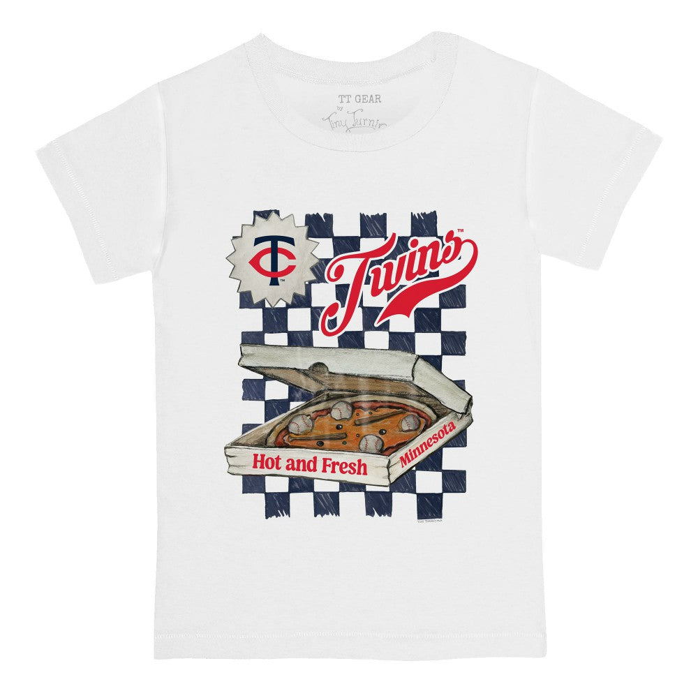 Minnesota Twins Tiny Turnip Youth Pizza T-Shirt Lifestyle