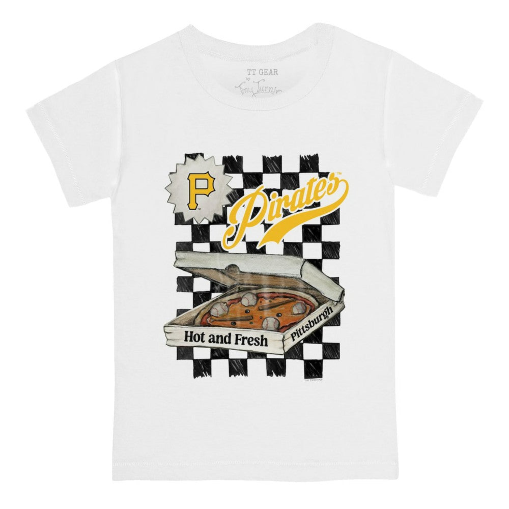 Pittsburgh Pirates Tiny Turnip Youth Pizza T-Shirt Clearance
