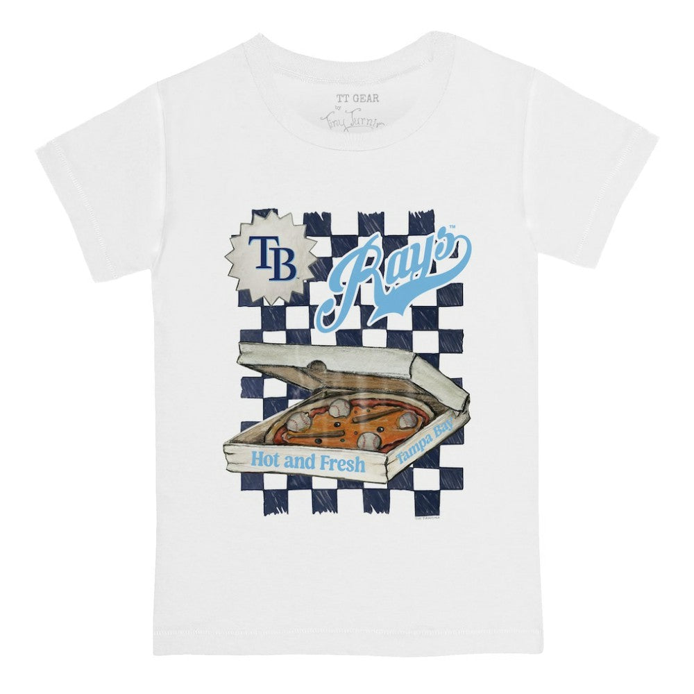 Tampa Bay Rays Tiny Turnip Youth Pizza T-Shirt Clearance