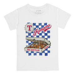 Texas Rangers Tiny Turnip Youth Pizza T-Shirt Near Me