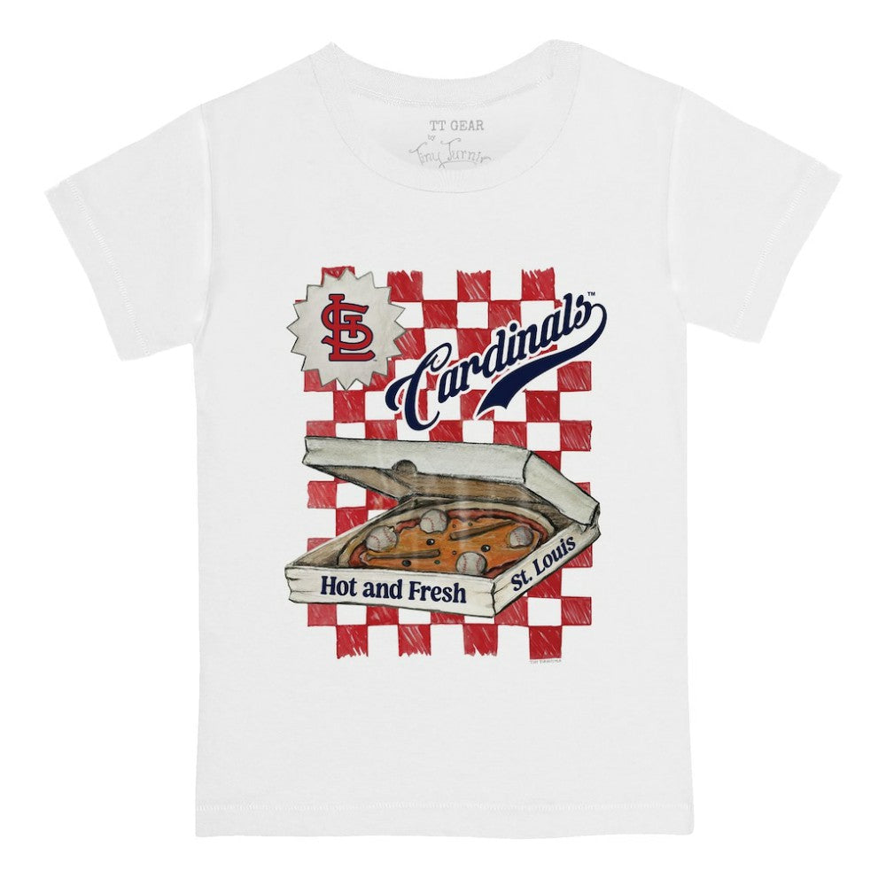 St. Louis Cardinals Tiny Turnip Youth Pizza T-Shirt Near Me