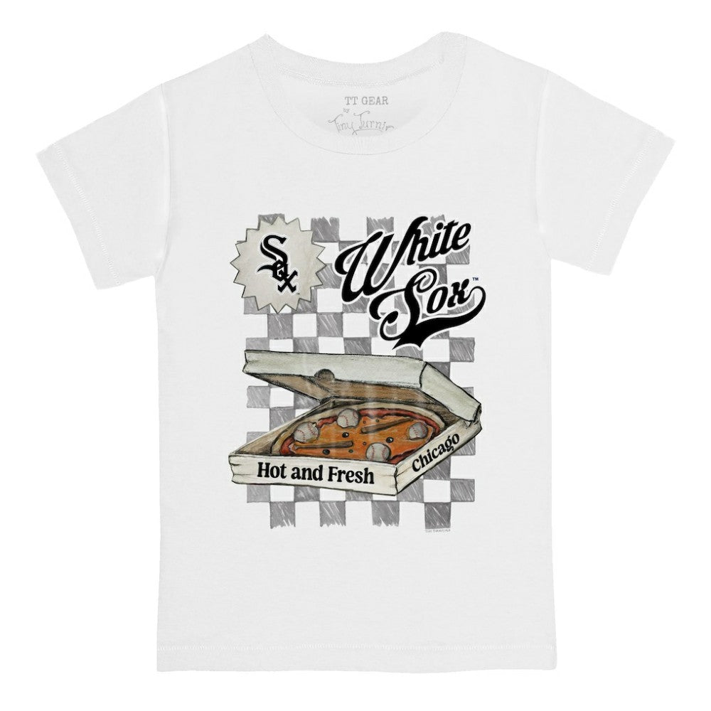Chicago White Sox Tiny Turnip Youth Pizza T-Shirt Clearance