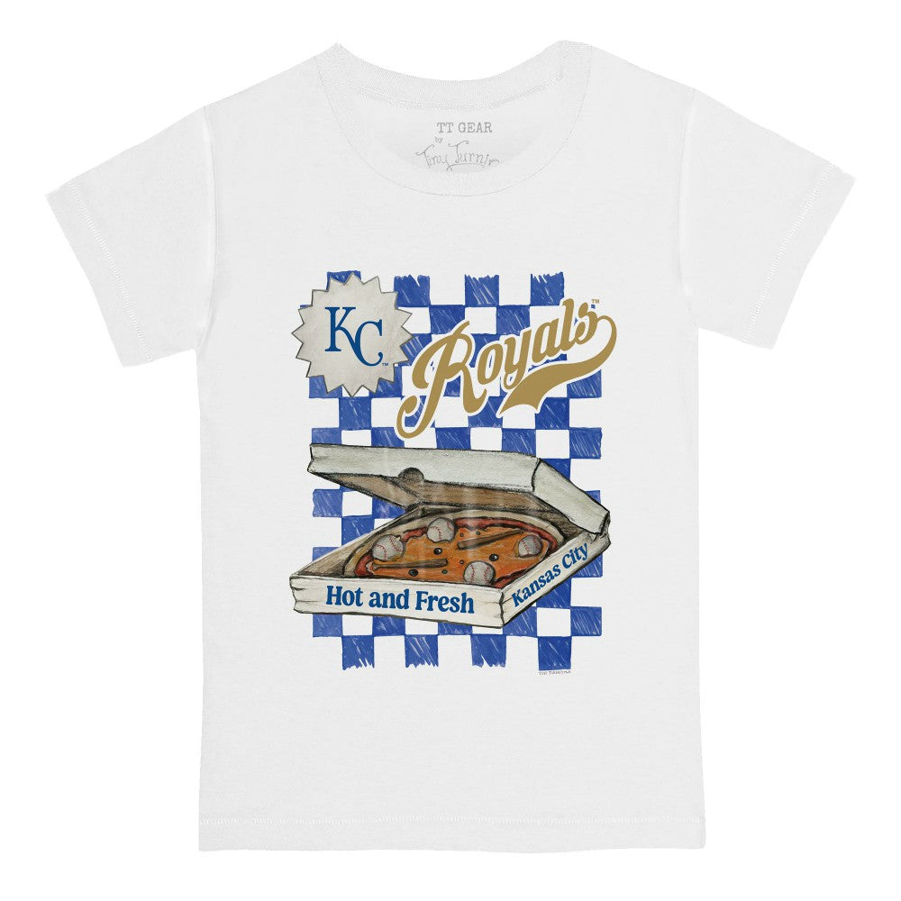 Kansas City Royals Tiny Turnip Youth Pizza T-Shirt for sale