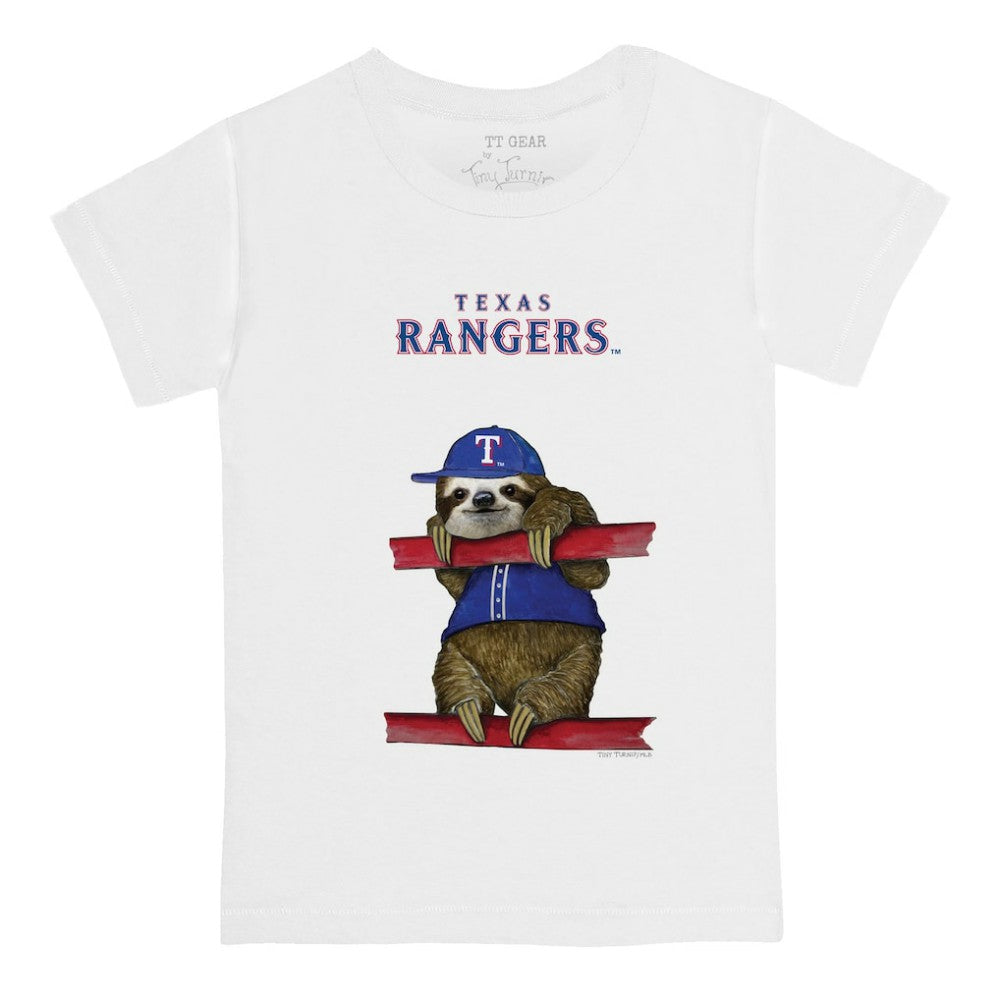 Texas Rangers Tiny Turnip Youth Sloth T-Shirt discount