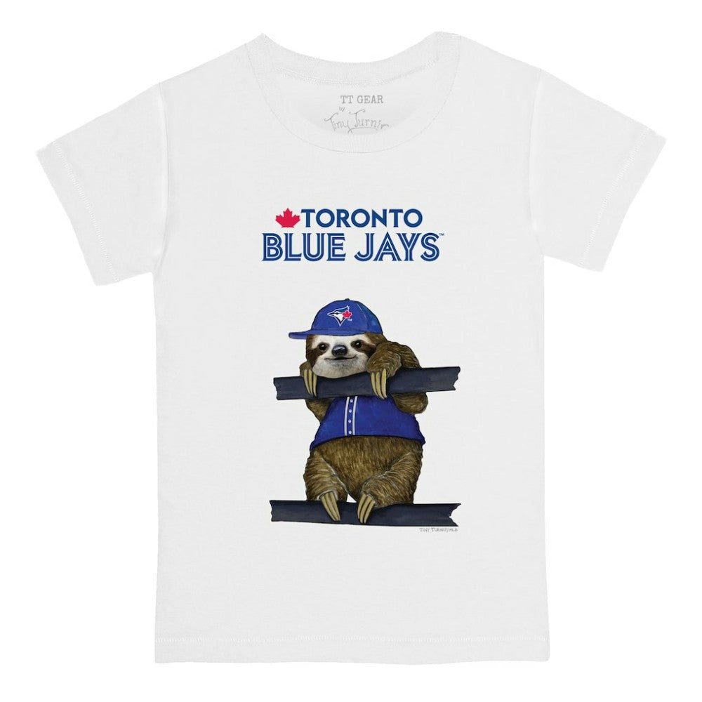 Toronto Blue Jays Tiny Turnip Youth Sloth T-Shirt Lifestyle